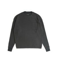 OLD JOE(オールドジョー) -CREW-NECK COTTON YAK RIBED TOPS(GRAPHITE)