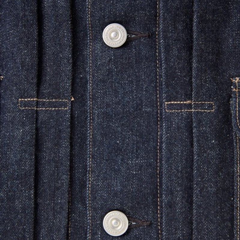 old joeダークブルー デニムジャケット OLD JOE / CURVED FLAP JEAN JACKET | GANKO
