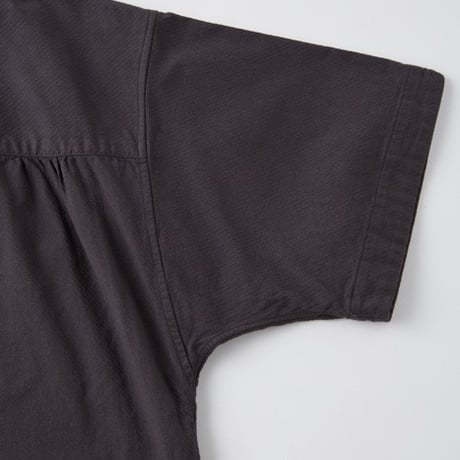 OLD JOE(オールドジョー)ASYMMETRY FRONT TUNIC SHIRTS Short-sleeve(GRAPHITE)