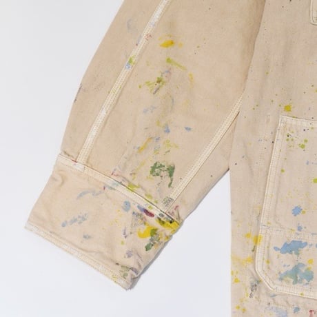 OLD JOE(オールドジョー) -HAMPTON CHORE JACKET PATINA & PAINT(NATURAL)