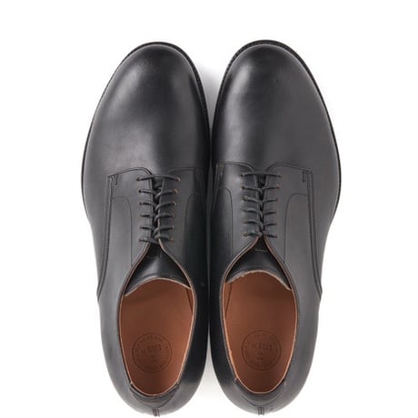 OLD JOE(オールドジョー) -"The Officer" STUNNING LEATHER OXFORD SHOES(BLACK HORSE BUTT)