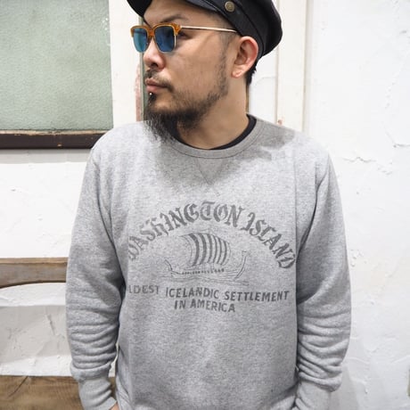5WHISTLE(ファイブホイッスル) -FRONT V SWEAT(GRAY)