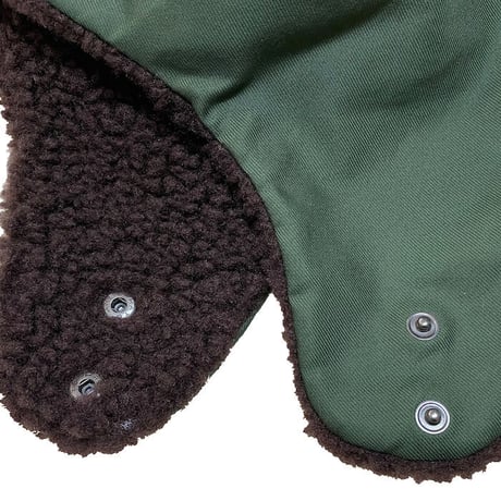 NorthNoName(ノースノーネーム)-BOMBER CAP(KHAKI)