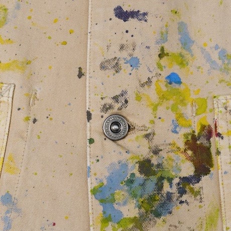 OLD JOE(オールドジョー) -HAMPTON CHORE JACKET PATINA & PAINT(NATURAL)