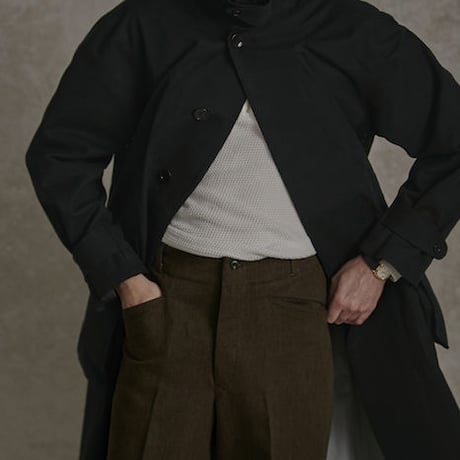 OLD JOE(オールドジョー) BELTED RIDING COAT(GRAPHITE)
