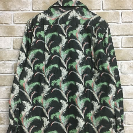 5WHISTLE(ファイブホイッスル) -HAWAIIAN NEL SHIRT(BLACK)