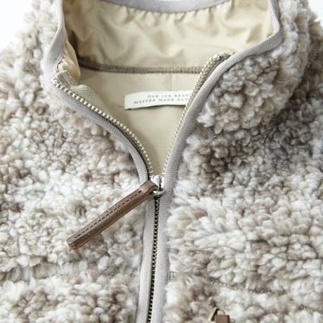 OLD JOE(オールドジョー) - ARABESQUE PILE ZIP JACKET(MOSS)