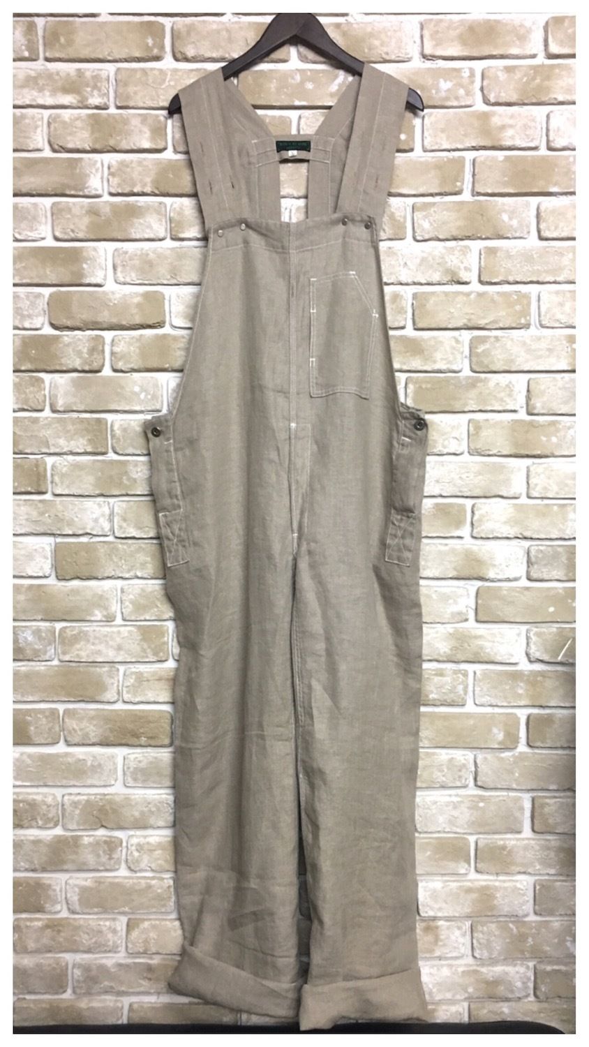 NorthNoName(ノースノーネーム)-30's TYPE LINEN OVER ALL(