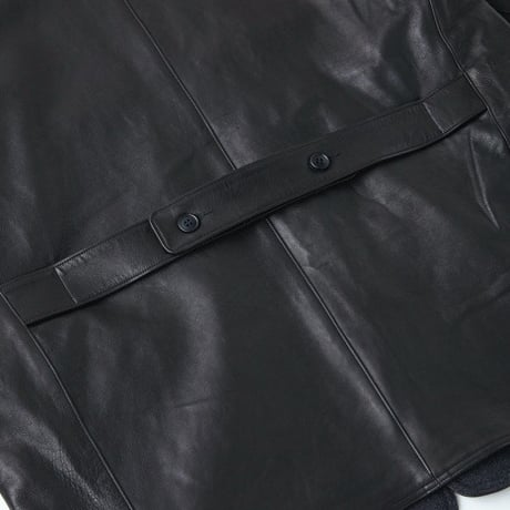OLD JOE(オールドジョー) - STUNNING LEATHER DURABLE COAT ITALIAN CALF(ONYX BLACK)
