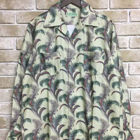 5WHISTLE(ファイブホイッスル) -HAWAIIAN NEL SHIRT(BEIGE)