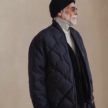 OLD JOE(オールドジョー) -PATINA NYLON MITTEN PUFF JACKET(GRAPHITE)