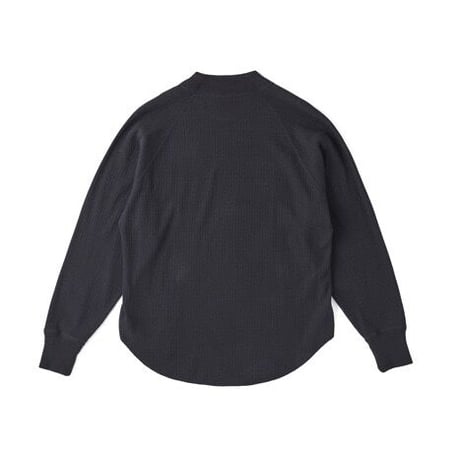 OLD JOE(オールドジョー) -DROP NEEDLE WUFFLE MOCK-NECK(BLACK)