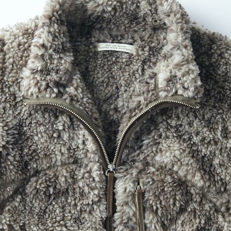OLD JOE(オールドジョー) -ARABESQUE PILE ZIP JACKET(MINK)
