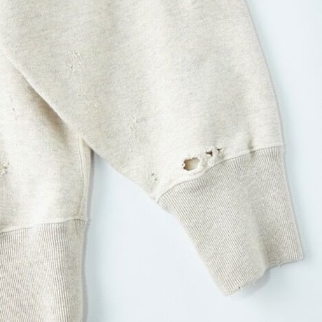 OLD JOE(オールドジョー) -PATINA COTTON SWEAT CREW NECK  SCAR FACE(FOG)