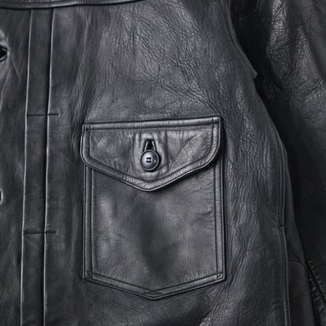 OLD JOE(オールドジョー) - PATINA HORSE-HIDE JEAN JACKET(PATINA BLACK)