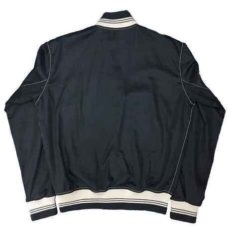 NorthNoName(ノースノーネーム)-COTTON VARSITY JACKET(BLACK)