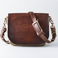 VASCO(ヴァスコ)-VS-249P  CANVAS×LEATHER MAIL BAG -SMALL