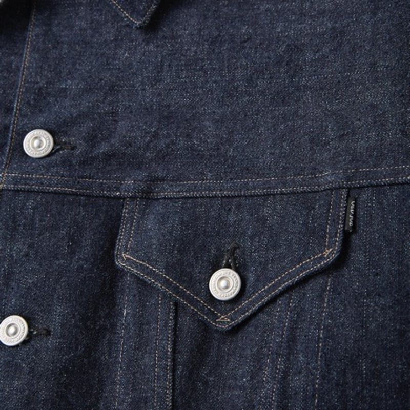 OLD JOE(オールドジョー) -CURVED FLAP JEAN JACKET(INDIG