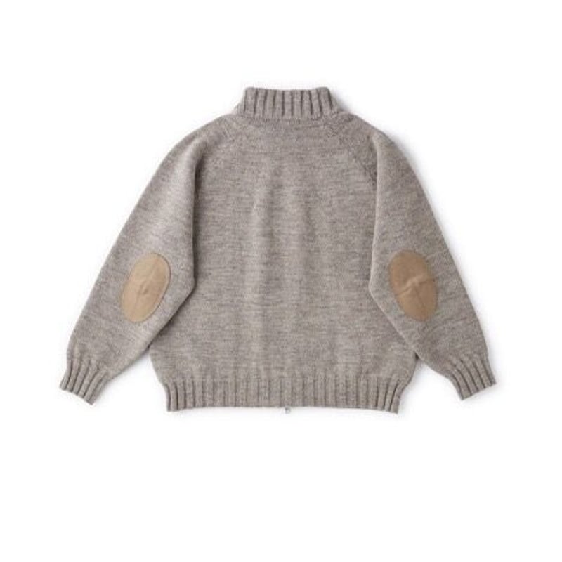 OLD JOE(オールドジョー) -TWEEDY YARN ZIP SWEATER(MINK) OLD JOE(オールドジョー) -TWEEDY YARN ZIP SWEATER(MINK)