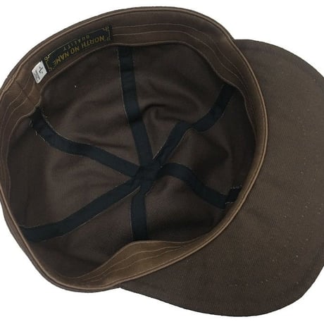 NorthNoName(ノースノーネーム)-WWⅡ CAP(BROWN)