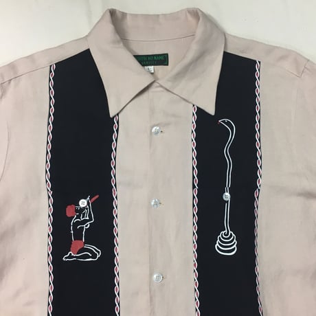 NorthNoName(ノースノーネーム)-SNAKE CHARMER SHIRTS(PINK)