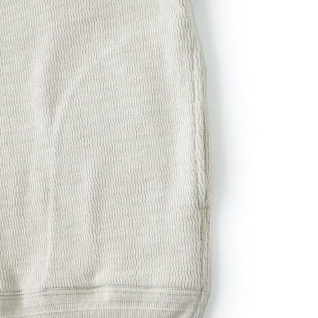 OLD JOE(オールドジョー) -WAVY RIB TRAING SHIRTS(BONE)