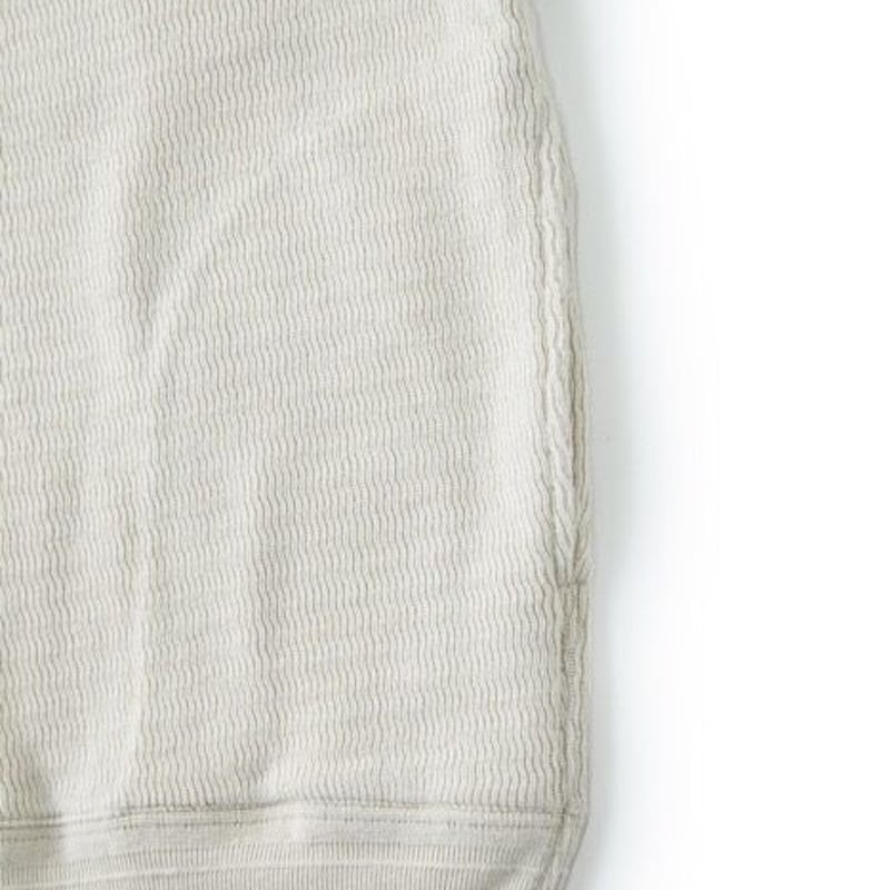 OLD JOE(オールドジョー) -WAVY RIB TRAING SHIRTS(BONE)