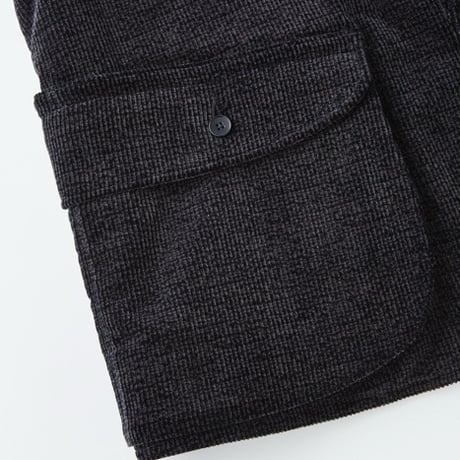 OLD JOE(オールドジョー) - PRINTED CORDS GAME-KEEPER VEST(MARINE BLACK)