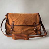 VASCO(ヴァスコ)-VS-258   CANVAS  MAILSHOULDER BAG -LARGE