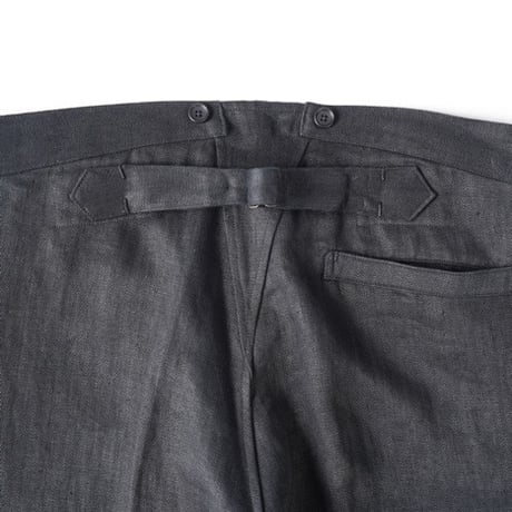 OLD JOE(オールドジョー) -CINCH BACK WELT POCKET TROUSER(BLACK)