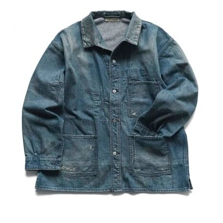 OLD JOE(オールドジョー) - CAMP COLLAR MOULDER JACKET SCAR FACE(INDIGO)