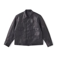 OLD JOE(オールドジョー) - PATINA HORSE HIDE JEAN JACKET(PATINA BLACK)