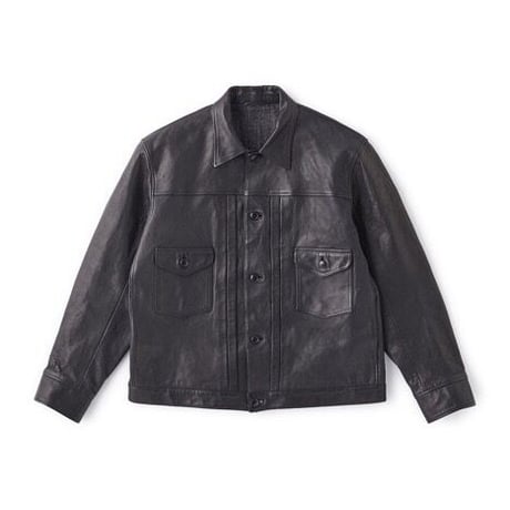OLD JOE(オールドジョー) - PATINA HORSE HIDE JEAN JACKET(PATINA BLACK)