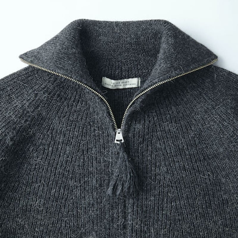 OLD JOE(オールドジョー) -ALPAKA TURTLE-NECK ZIP SWEATE...