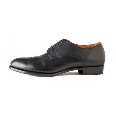 OLD JOE(オールドジョー) -“The Leader” ARTISAN LEATHER CAP TOE SHOES(BLACK HORSE BUTT)