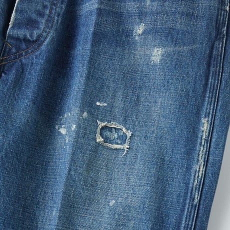 OLD JOE(オールドジョー) -BELTLESS WAIST JEAN TROUSER"990" SCAR FACE & PAINT(INDIGO)