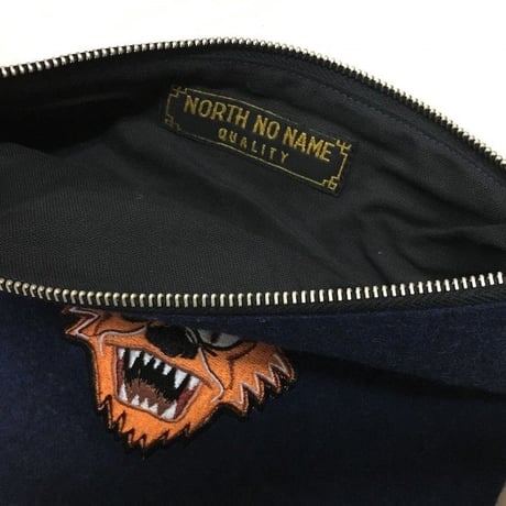 NorthNoName(ノースノーネーム)- NNN PATCH PATERN "TIGER" POACH-SMALL(NAVY)