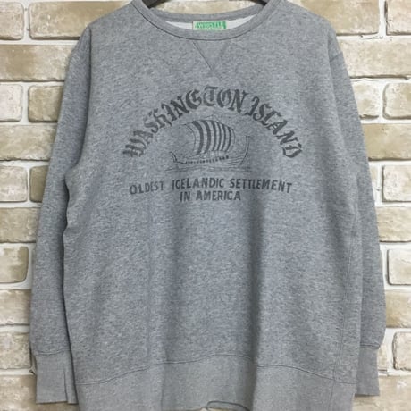 5WHISTLE(ファイブホイッスル) -FRONT V SWEAT(GRAY)