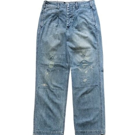 OLD JOE(オールドジョー) -PLEATED LIBERTY TROUSER SCAR FACE(INDIGO)