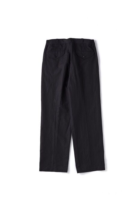 OLD JOE(オールドジョー) -FRONT TUCK ARMY TROUSER(BLACK