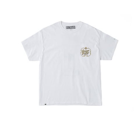 BILLBOARD(ビルボード) -PRINT T-SHIRTS "GOLDEN BROWN"(WHITE)
