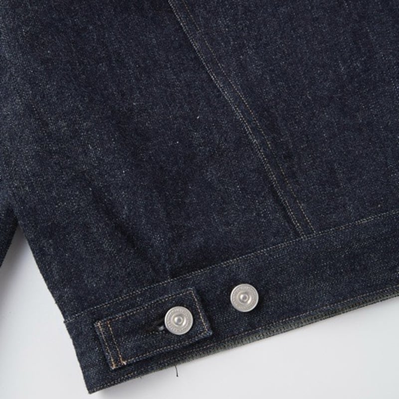 OLD JOE(オールドジョー) -CURVED FLAP JEAN JACKET(INDIG