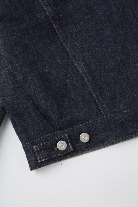 OLD JOE(オールドジョー) -CURVED FLAP JEAN JACKET(INDIG