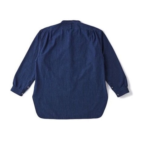 OLD JOE(オールドジョー) -BAND COLLAR LONG TAIL SHIRTS(INDIGO CLOTH)