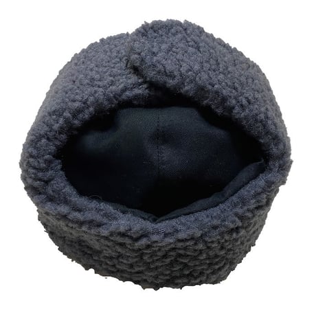 NorthNoName(ノースノーネーム)-BOMBER CAP(BLACK)