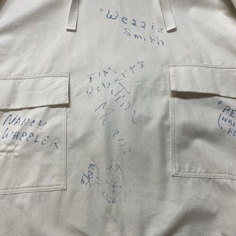 NorthNoName(ノースノーネーム)-FIHGTING WHALE SALVAGE PARKA(WHITE)