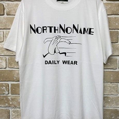 NorthNoName(ノースノーネーム)-ADVERTISING S/S T(WHITE)