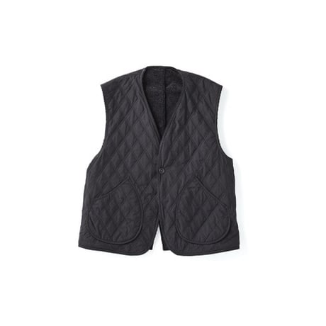 OLD JOE(オールドジョー) - PRINTED CORDS GAME-KEEPER VEST(MARINE BLACK)