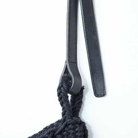 OLD JOE(オールドジョー) -PRIMITIVE WOVEN FISHING BAG(BLACK)
