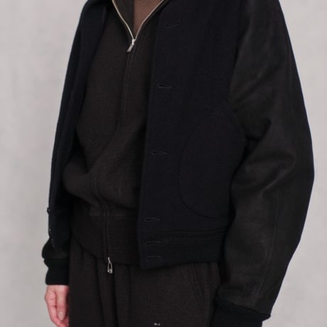 OLD JOE(オールドジョー) -BUTTON FRONT CAMPBELL JACKET(ONYX x ONYX)